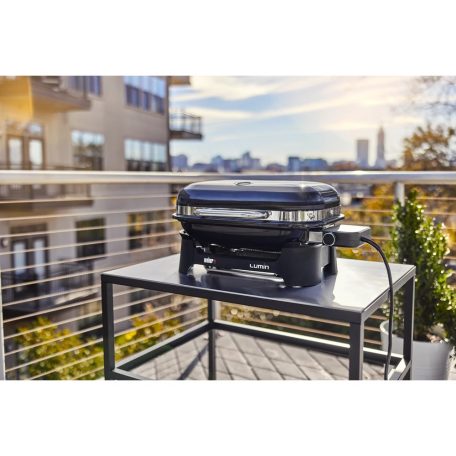 Lumin Compact elektromos grill, fekete