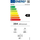 Samsung RB33B610ESA/EF inox, alulfagyasztós hűtő