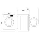 Whirlpool FFD 8489  BCV EE ELÖLTÖLTŐS MOSÓGÉP 