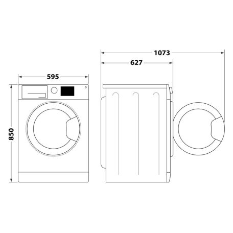 Whirlpool FFD 8489  BCV EE ELÖLTÖLTŐS MOSÓGÉP 