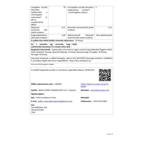 Whirlpool TDLR 7231 BS Felültöltös mosógép