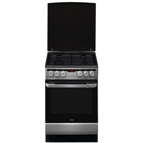 Amica  56013 inox multifunkciós ,kombinált tűzhely, programórával