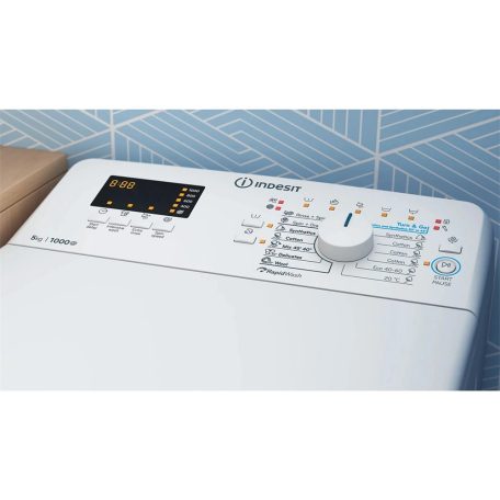 Indesit BTW S50400 EU/N felültöltős mosógép, 5 kg