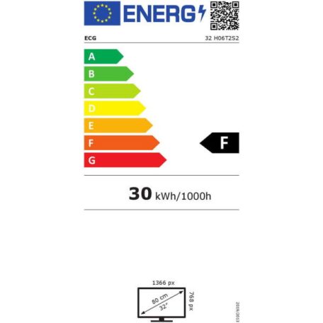 ECG 32H06T2S2 LED Televizíó